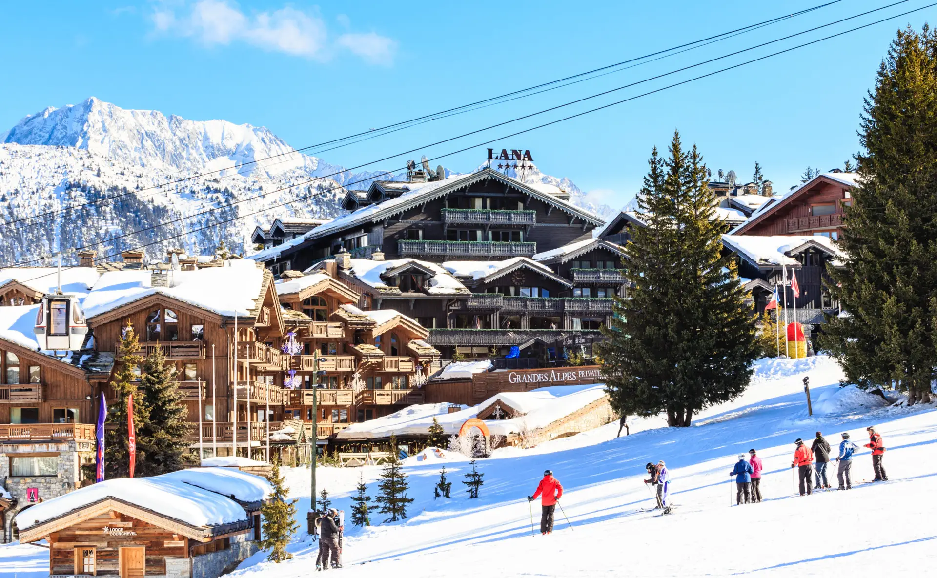 Exklusive Alpenkulisse von Courchevel – internationale Luxusdestination für diskrete Highclass Begleitung