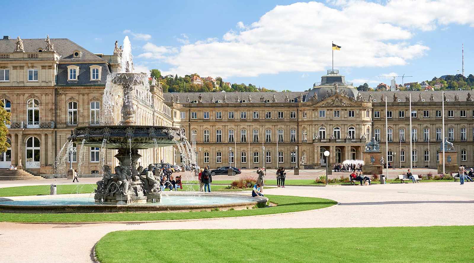 Stadtansicht von Stuttgart – moderne deutsche Metropole für diskrete Highclass Begleitung und Businessaufenthalte